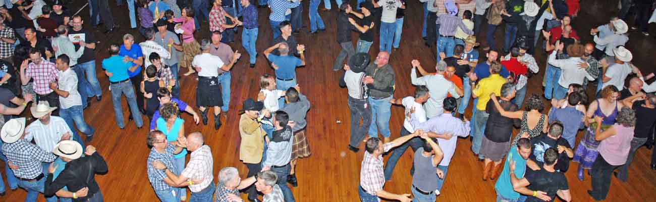 Crowded dance floor