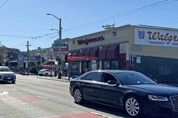 Get off the #49 in front of Walgreens at Mission & 30th