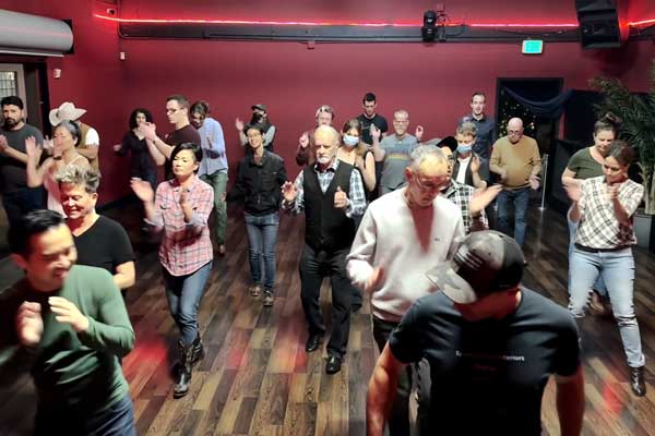 Line dance lesson