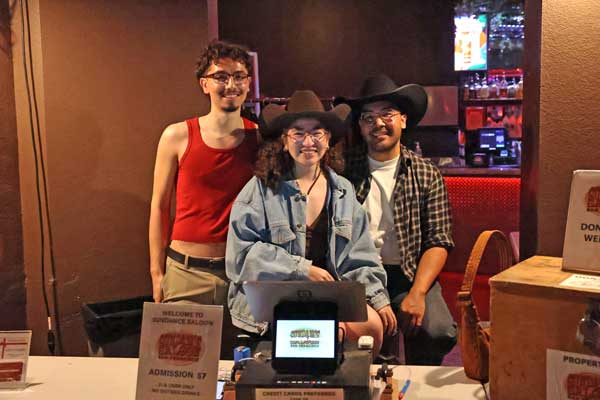 Volunteers at Sundance Saloon